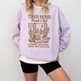Reading Book Lover Bookish Motherhood Tired Moms Book Club Comfort Colors Sweatshirt Crimson Reading Book Lover Bookish Motherhood Tired Moms Book Club Comfort Colors Sweatshirt Crimson