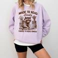 Reading Book Lover Made To Read Books Forces To Read Emails Comfort Colors Sweatshirt Crimson Reading Book Lover Made To Read Books Forces To Read Emails Comfort Colors Sweatshirt Crimson