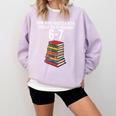 Reading Book Teacher 67 Six Seven Meme Comfort Colors Sweatshirt Crimson Reading Book Teacher 67 Six Seven Meme Comfort Colors Sweatshirt Crimson