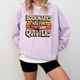 Reading Bookmarks Are For Quitters Reader Book Lovers Comfort Colors Sweatshirt Crimson