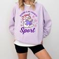 Reading Is My Favorite Sport Saying Quote Book Lovers Comfort Colors Sweatshirt Crimson