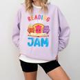 Reading Is My Jam I Love To Read Books Boy Girl Comfort Colors Sweatshirt Crimson Reading Is My Jam I Love To Read Books Boy Girl Comfort Colors Sweatshirt Crimson