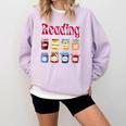 Reading Is My Jam Teacher Student Book Lovers Comfort Colors Sweatshirt Crimson
