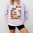 Reading Shirt There Is No Such Thing As Too Many Books Comfort Colors Sweatshirt Crimson
