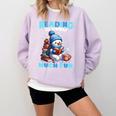 Reading Is Snow Much Fun Christmas Xmas Book Reading Comfort Colors Sweatshirt Crimson Reading Is Snow Much Fun Christmas Xmas Book Reading Comfort Colors Sweatshirt Crimson