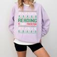 Reading Is Snow Much Fun Winter Bookworm Reading Book Lovers Comfort Colors Sweatshirt Crimson Reading Is Snow Much Fun Winter Bookworm Reading Book Lovers Comfort Colors Sweatshirt Crimson