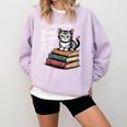 Retro I Just Want To Read Books And Pet Cats Cat For Men Women Kids Comfort Colors Sweatshirt Crimson Retro I Just Want To Read Books And Pet Cats Cat For Men Women Kids Comfort Colors Sweatshirt Crimson