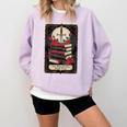 Romantasy Book Club Tarot Card Comfort Colors Sweatshirt Crimson