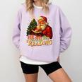 He Sees What You’Ve Been Reading Santa Book Lover Christmas Comfort Colors Sweatshirt Crimson He Sees What You’Ve Been Reading Santa Book Lover Christmas Comfort Colors Sweatshirt Crimson