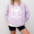 Sexy STFUATTDLAGG With Skull Please Spicy Reading Book Love Comfort Colors Sweatshirt Crimson Sexy STFUATTDLAGG With Skull Please Spicy Reading Book Love Comfort Colors Sweatshirt Crimson