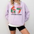 Six Seven 67 If You Know You Know 6 7 Reading Books Comfort Colors Sweatshirt Crimson