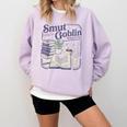 Smut Goblin Reading Club Book Lover Dark Academia Comfort Colors Sweatshirt Crimson Smut Goblin Reading Club Book Lover Dark Academia Comfort Colors Sweatshirt Crimson