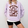 Smut Reader Spicy Buys Me Books & Tells Me To Stfuattdlagg Comfort Colors Sweatshirt Crimson