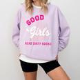 Smutty Book Merch Good Girls Read Dirty Books Smut Readers Comfort Colors Sweatshirt Crimson Smutty Book Merch Good Girls Read Dirty Books Smut Readers Comfort Colors Sweatshirt Crimson