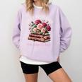 Spicy Book Club Dark Romance Reader Women Bookish Merch Cute Comfort Colors Sweatshirt Crimson Spicy Book Club Dark Romance Reader Women Bookish Merch Cute Comfort Colors Sweatshirt Crimson