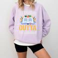 Straight Outta The Library Book Lover Men Women Premium Tri-Blend Comfort Colors Sweatshirt Crimson Straight Outta The Library Book Lover Men Women Premium Tri-Blend Comfort Colors Sweatshirt Crimson