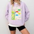 Superman Kryptonite Handbook Premium Tri-Blend Comfort Colors Sweatshirt Crimson