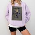 The Three Musketeers Book Cover Comfort Colors Sweatshirt Crimson