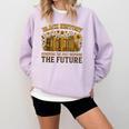History Honoring Past Inspiring The Future Book Comfort Colors Sweatshirt Crimson