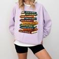 History Month Dream Like Martin Books Men Women Kids Comfort Colors Sweatshirt Crimson History Month Dream Like Martin Books Men Women Kids Comfort Colors Sweatshirt Crimson