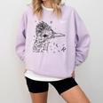 Tucson Festival Of Books TFOB 2017 Roadrunner Mascot Comfort Colors Sweatshirt Crimson