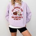 Valentines All Booked For Valentines Book Lover Girl Teacher Comfort Colors Sweatshirt Crimson Valentines All Booked For Valentines Book Lover Girl Teacher Comfort Colors Sweatshirt Crimson