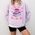 Valentines All Booked For Valentines Book Lovers Teacher Kid Premium Comfort Colors Sweatshirt Crimson Valentines All Booked For Valentines Book Lovers Teacher Kid Premium Comfort Colors Sweatshirt Crimson