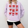 Valentines Day Librarian Heart Reading Book Women Men Kids Comfort Colors Sweatshirt Crimson Valentines Day Librarian Heart Reading Book Women Men Kids Comfort Colors Sweatshirt Crimson