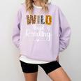 Wild About Reading Book Lover Bookworm Library Day Comfort Colors Sweatshirt Crimson