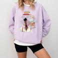 Women's Education Is Freedom Teacher Books Black History Month Comfort Colors Sweatshirt Crimson