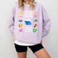 Women's I Have No Control On A Cruise They Book Themselves Cruise Comfort Colors Sweatshirt Crimson