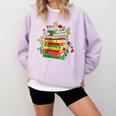 Women's History Month Black History Shirts Book Lover Teacher Comfort Colors Sweatshirt Crimson