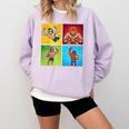 Wrestling Comic Book Wrestler Mexican Lucha Libre Mask Comfort Colors Sweatshirt Crimson Wrestling Comic Book Wrestler Mexican Lucha Libre Mask Comfort Colors Sweatshirt Crimson