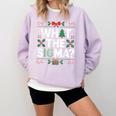 What The Sigma Christmas Party Outfit For Introverts Comfort Colors Sweatshirt Orchid