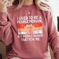 Antisocial Not A People Person Socially Selective Introvert Comfort Colors Sweatshirt Crimson Antisocial Not A People Person Socially Selective Introvert Comfort Colors Sweatshirt Crimson
