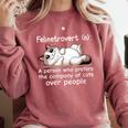 Felinetrovert Definition Cat Lover Introvert Humor Cats Comfort Colors Sweatshirt Crimson Felinetrovert Definition Cat Lover Introvert Humor Cats Comfort Colors Sweatshirt Crimson