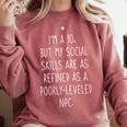 I'm a 10 Meme For Introvert Gaming Lover Boyfriend Comfort Colors Sweatshirt Crimson I'm a 10 Meme For Introvert Gaming Lover Boyfriend Comfort Colors Sweatshirt Crimson