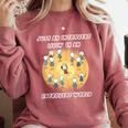 Just An Introvert Living In An Extrovert World Stickmen Comfort Colors Sweatshirt Crimson Just An Introvert Living In An Extrovert World Stickmen Comfort Colors Sweatshirt Crimson