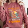 I Love Fishing Bigfoot Fisherman Introvert Sarcastic Comfort Colors Sweatshirt Crimson I Love Fishing Bigfoot Fisherman Introvert Sarcastic Comfort Colors Sweatshirt Crimson