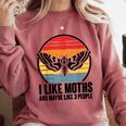 I Like Moths And Maybe 3 People Insect Moth Lovers Introvert Comfort Colors Sweatshirt Crimson I Like Moths And Maybe 3 People Insect Moth Lovers Introvert Comfort Colors Sweatshirt Crimson