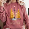 Nature Scene Tees For Introverts Quiet Escape Solitude Comfort Colors Sweatshirt Crimson Nature Scene Tees For Introverts Quiet Escape Solitude Comfort Colors Sweatshirt Crimson