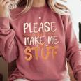 Please Don't Make Me Do Stuff Introvert Teen Lazy Gag Comfort Colors Sweatshirt Crimson Please Don't Make Me Do Stuff Introvert Teen Lazy Gag Comfort Colors Sweatshirt Crimson