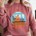 Quiet Girl Productive World Introvert Office Staff Secretary Comfort Colors Sweatshirt Crimson Quiet Girl Productive World Introvert Office Staff Secretary Comfort Colors Sweatshirt Crimson