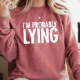 Sarcasm Humor Sassy Quote For Introvert People Comfort Colors Sweatshirt Crimson Sarcasm Humor Sassy Quote For Introvert People Comfort Colors Sweatshirt Crimson