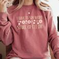 I Have To Say Weird Stuff Or I'Ll Die Weird Introvert Humor Comfort Colors Sweatshirt Crimson I Have To Say Weird Stuff Or I'Ll Die Weird Introvert Humor Comfort Colors Sweatshirt Crimson