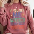 If You See Me Talking To Myself Sarcastic Introvert Comfort Colors Sweatshirt Crimson If You See Me Talking To Myself Sarcastic Introvert Comfort Colors Sweatshirt Crimson