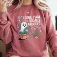 Social Anxiety Introvert Nervous Awkward Socially Comfort Colors Sweatshirt Crimson Social Anxiety Introvert Nervous Awkward Socially Comfort Colors Sweatshirt Crimson