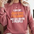 Spinone Italiano Dog Introvert Bracco Spinoso Fur Parent Comfort Colors Sweatshirt Crimson