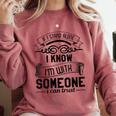 If I Stand Alone I Know I'm With Someone I Trust Introvert Comfort Colors Sweatshirt Crimson