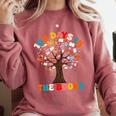 100 Days In The Books Reading Teacher 100th Day Of School Premium Comfort Colors Sweatshirt Orchid 100 Days In The Books Reading Teacher 100th Day Of School Premium Comfort Colors Sweatshirt Orchid